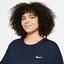 Nike Womens Victory Tee (Plus Size) - Navy Blue - thumbnail image 3