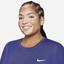 Nike Womens Victory Tee (Plus Size) - Dark Purple Dust - thumbnail image 3