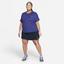 Nike Womens Victory Tee (Plus Size) - Dark Purple Dust - thumbnail image 4