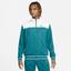 Nike Mens Tennis Jacket - White/Teal - thumbnail image 1