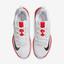 Nike Womens Vapor Lite Tennis Shoes - White/Bright Crimson - thumbnail image 4