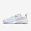Nike Womens Vapor Lite Tennis Shoes - White/Aluminium - thumbnail image 1