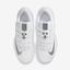 Nike Womens Vapor Lite Tennis Shoes - White/Silver - thumbnail image 4