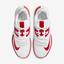 Nike Womens Vapor Lite Tennis Shoes - White/University Red - thumbnail image 4