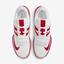 Nike Mens Vapor Lite Tennis Shoes - White/University Red - thumbnail image 4