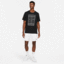 Nike Mens NikeCourt Tennis T-Shirt - Black/White - thumbnail image 4