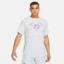 Nike Mens Rafa Vamos Tee - White/Purple - thumbnail image 1