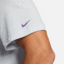 Nike Mens Rafa Vamos Tee - White/Purple - thumbnail image 4
