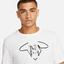 Nike Mens Rafa Vamos Tee - White/Black - thumbnail image 3