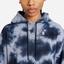 Nike Womens Tie-Dye Heritage Hoodie - Indigo Haze/Obsidian - thumbnail image 4
