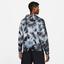 Nike Mens Tie-Dye Heritage Tennis Hoodie - Black/White - thumbnail image 2