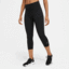 Nike Womens One Capri Training Leggings - Black - thumbnail image 1