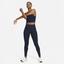 Nike Womens Dri-FIT One Mid-Rise Leggings - Obsidian - thumbnail image 6