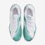 Nike Mens Air Zoom Vapor Cage 4 Rafa Tennis Shoes - White/Washed Teal - thumbnail image 4