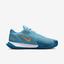 Nike Mens Vapor Cage 4 Rafa Tennis Shoes - Baltic Blue/Vivid Orange