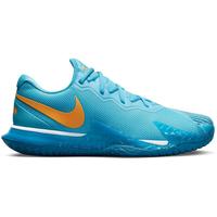 Nike Mens Vapor Cage 4 Rafa Tennis Shoes - Baltic Blue/Vivid Orange