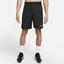 Nike Mens Dri-FIT Knit Tennis Shorts - Black - thumbnail image 2