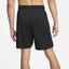 Nike Mens Dri-FIT Knit Tennis Shorts - Black - thumbnail image 3