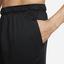 Nike Mens Dri-FIT Knit Tennis Shorts - Black - thumbnail image 4