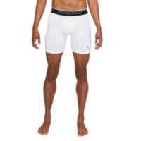 Nike Mens Pro Dri-FIT Shorts - White/Black