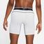 Nike Mens Pro Dri-FIT Shorts - White/Black - thumbnail image 3