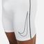 Nike Mens Pro Dri-FIT Shorts - White/Black