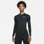 Nike Mens Tight Fit Long Sleeve Top - Black - thumbnail image 1