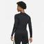 Nike Mens Tight Fit Long Sleeve Top - Black - thumbnail image 2
