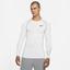 Nike Mens Tight Fit Long Sleeve Top - White