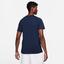 Nike Mens Tennis Tee - Navy Blue - thumbnail image 2