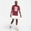 Nike Mens Tennis Tee - Maroon - thumbnail image 4
