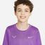 Nike Boys Rafa Tee - Purple - thumbnail image 3