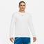 Nike Mens Graphic Long Sleeve Top - White - thumbnail image 1