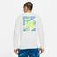 Nike Mens Graphic Long Sleeve Top - White - thumbnail image 2