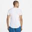 Nike Mens Tennis Tee - White/Hot Curry - thumbnail image 2