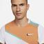 Nike Mens Tennis Tee - White/Hot Curry - thumbnail image 3