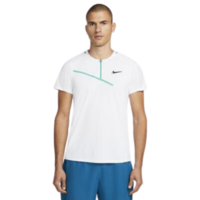 Nike Mens Dri-FIT Tennis Polo - White/Washed Teal