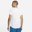 Nike Mens Dri-FIT Tennis Polo - White/Washed Teal - thumbnail image 2