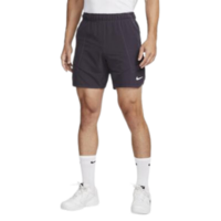 Nike Mens Dri-FIT Advantage 7 Inch Tennis Shorts - Cave Purple/White