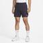 Nike Mens Dri-FIT Advantage 7 Inch Tennis Shorts - Cave Purple/White - thumbnail image 1