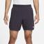 Nike Mens Dri-FIT Advantage 7 Inch Tennis Shorts - Cave Purple/White - thumbnail image 2