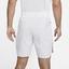 Nike Mens Dri-FIT Advantage 9 Inch Tennis Shorts - White - thumbnail image 3