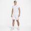 Nike Mens Dri-FIT Advantage 9 Inch Tennis Shorts - White - thumbnail image 7
