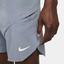 Nike Mens Dri-FIT Advantage 9 Inch Tennis Shorts - Ashen Slate - thumbnail image 5