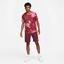 Nike Mens Dri-FIT Victory Printed Top - Pomegranate/White - thumbnail image 4