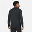 Nike Mens Advantage Half-Zip Long Sleeve Top - Black - thumbnail image 2