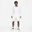 Nike Mens Advantage Half-Zip Long Sleeve Top - White - thumbnail image 4