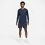 Nike Mens Advantage Half-Zip Long Sleeve Top - Obsidian - thumbnail image 4