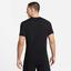 Nike Mens Dri-FIT Swoosh T-Shirt- Black - thumbnail image 2