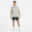 Nike Mens Dri-FIT Swoosh T-Shirt- Grey - thumbnail image 4